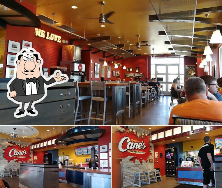 Comida rápida Raising Cane's Chicken Fingers, Mesa, S Greenfield Rd Carta del restaurante y