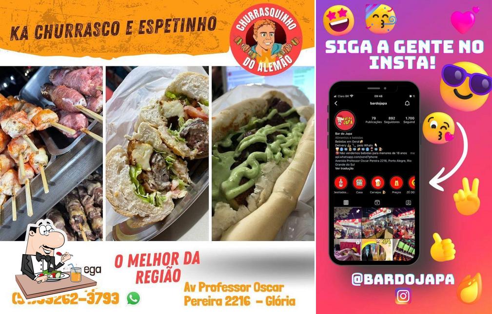 Comida em Bar Do Japa e Japa Delivery de Bebidas