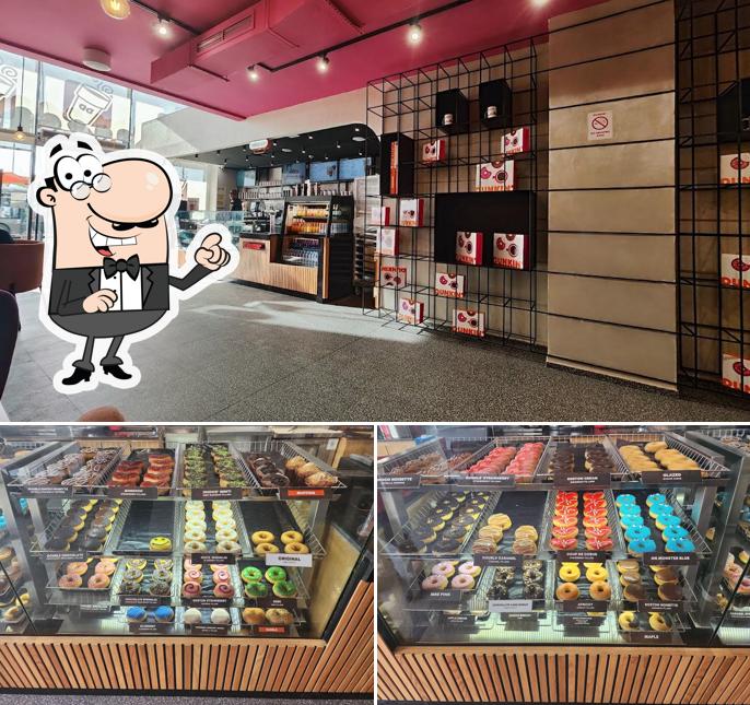 L'intérieur de Dunkin'