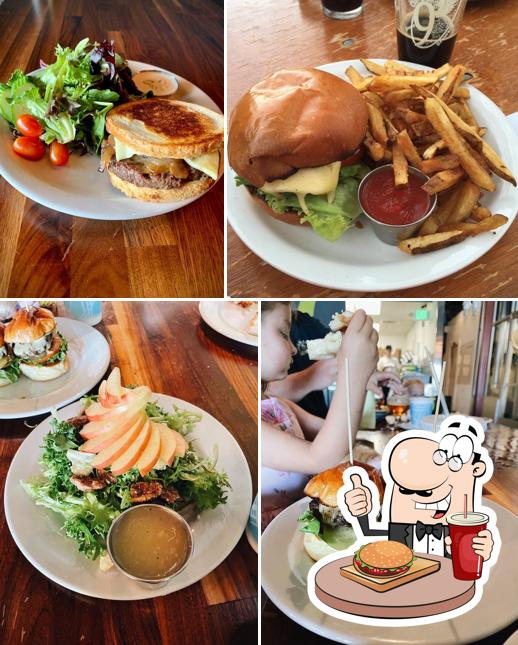 Get a burger at Cloud 9 Brewery