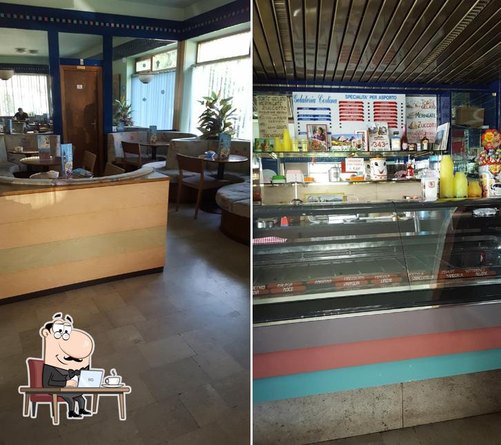 Dai un'occhiata agli interni di Gelateria Cortina