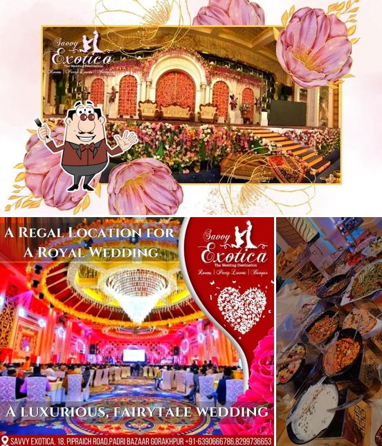Food at Savvy Exotica: The Wedding Destination