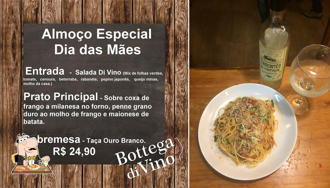 Comida em Bottega di Vino