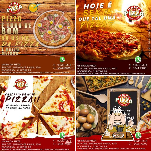 Consiga diferentes variedades de pizza