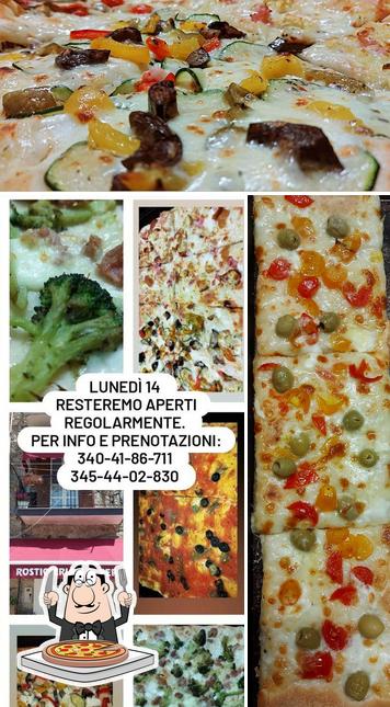 Scegli una pizza a Bar Rosticceria "La Perla"