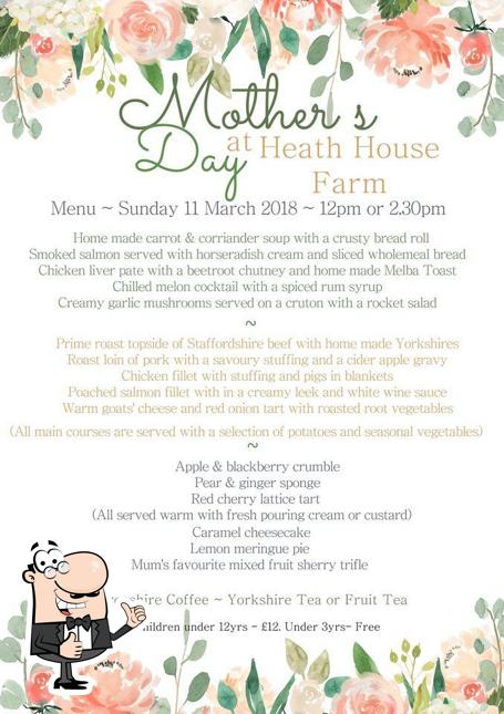 Heath House Farm in Stoke-on-Trent - Restaurant menu and reviews