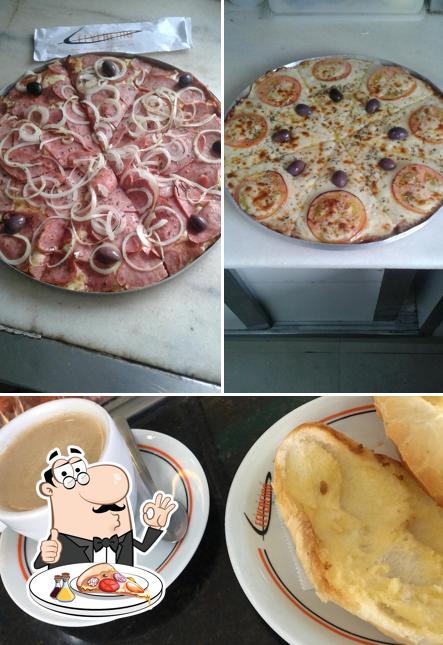 No Padaria Fevereiro, você pode provar pizza