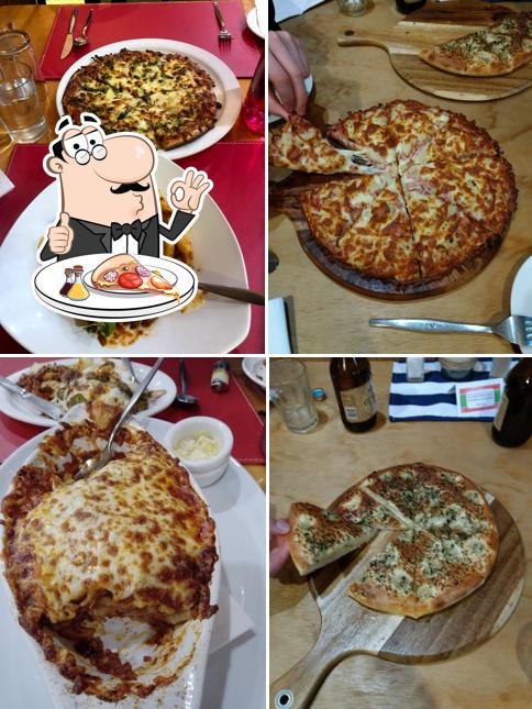 Pick pizza at IL Colosseo