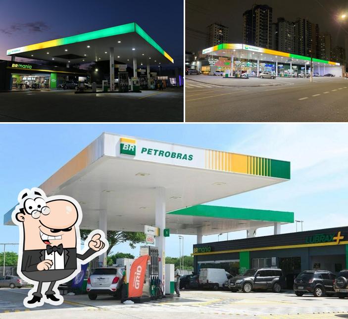 Veja imagens do exterior do Posto Petrobras