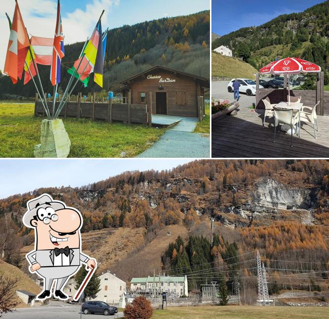 Puoi goderti l'aria fresca da seduto all'esterno di Chiosco BarDan