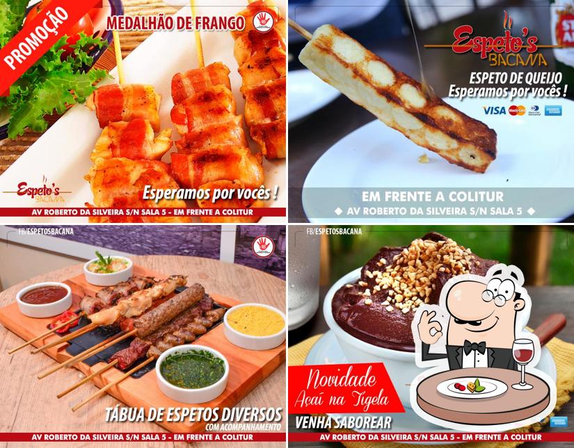 Platos en Espeto's Bacana