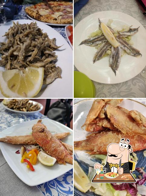 Pesce fritto al Lido Calypso