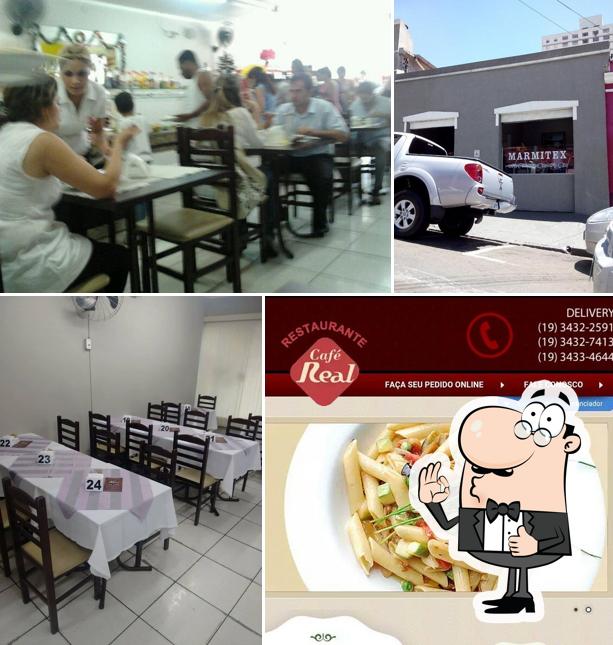 Look at the pic of Restaurante Café Real