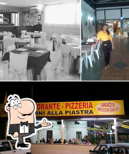 Gli interni di Ristorante-Pizzeria Bandiera Gialla