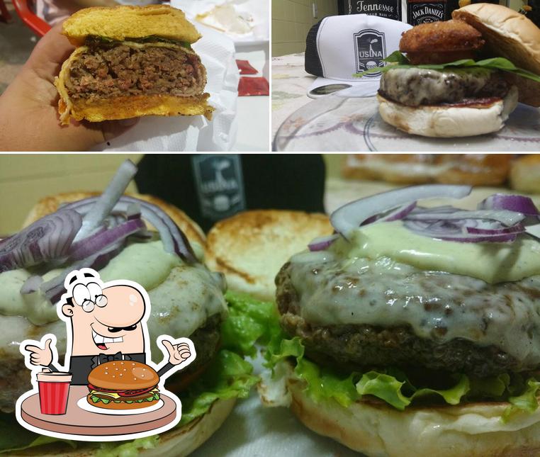 Deguste um dos hambúrgueres oferecidos no Usina Burger