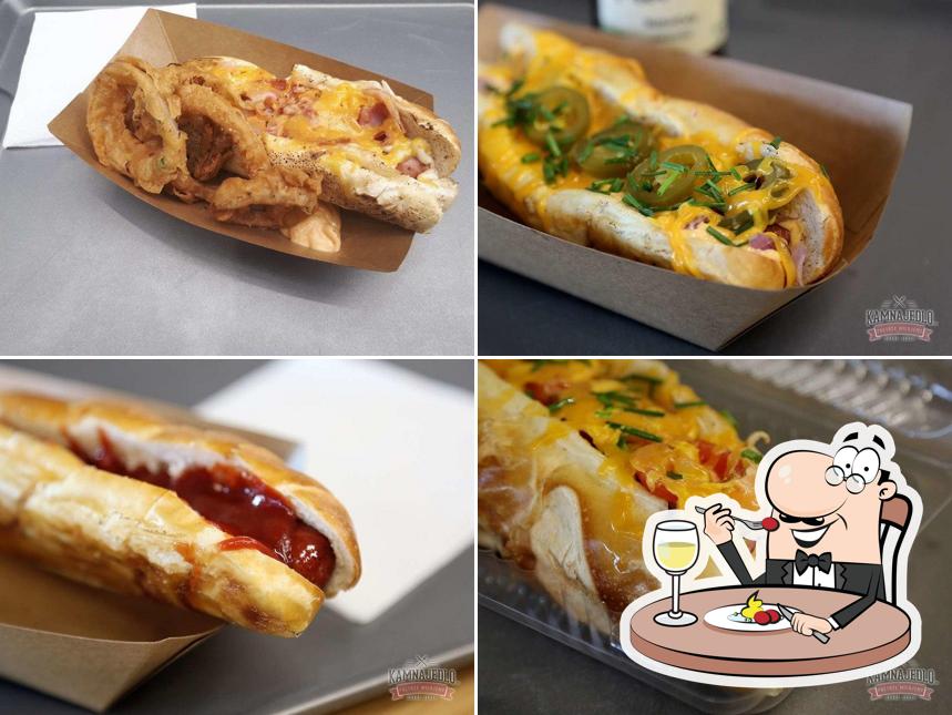 Food at Vrožku - Americký Hot-Dog