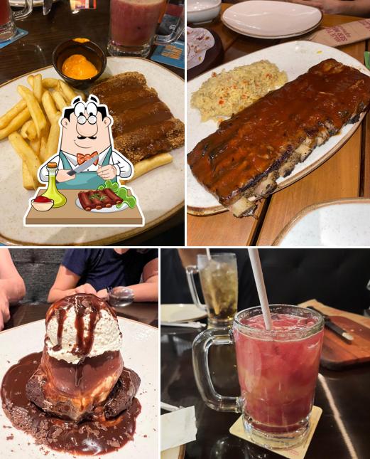Costelas de porco em Restaurante Outback Steakhouse