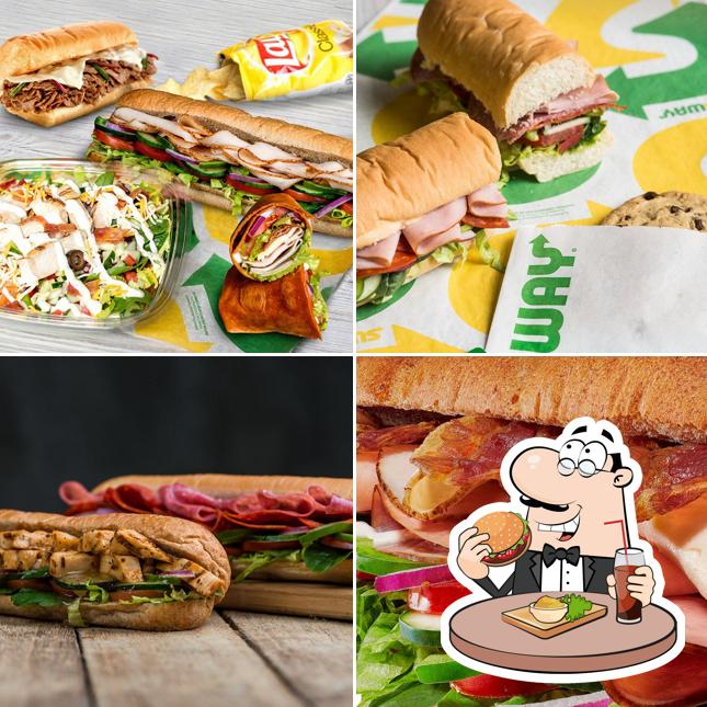 Treat yourself to a burger at Subway