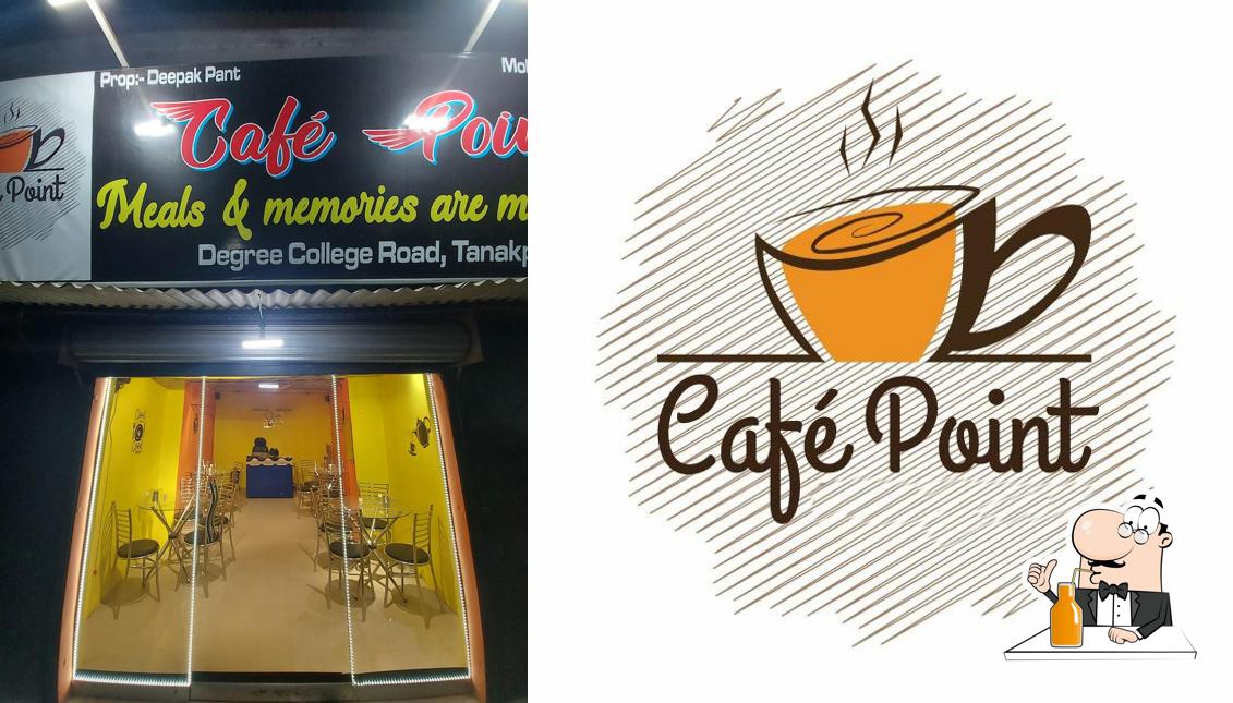 Enjoy a beverage at Cafe Point Restaurant