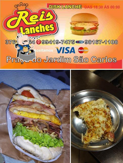 Comida em Reis lanches