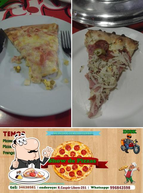 Peça pizza no Show de Pizzas