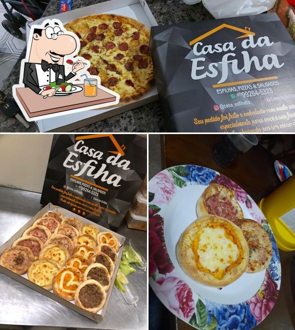 Comida em Casa da esfiha