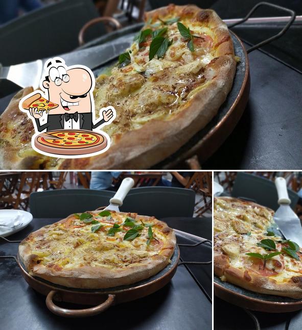 Peça pizza no Bolhas Burguer e Pizzaria Jaraguá