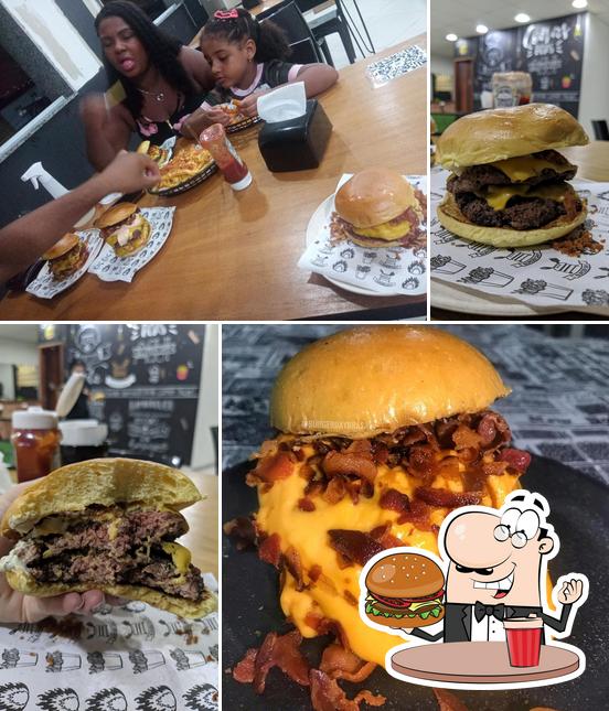 Peça um hambúrguer no Burger Day Brasa