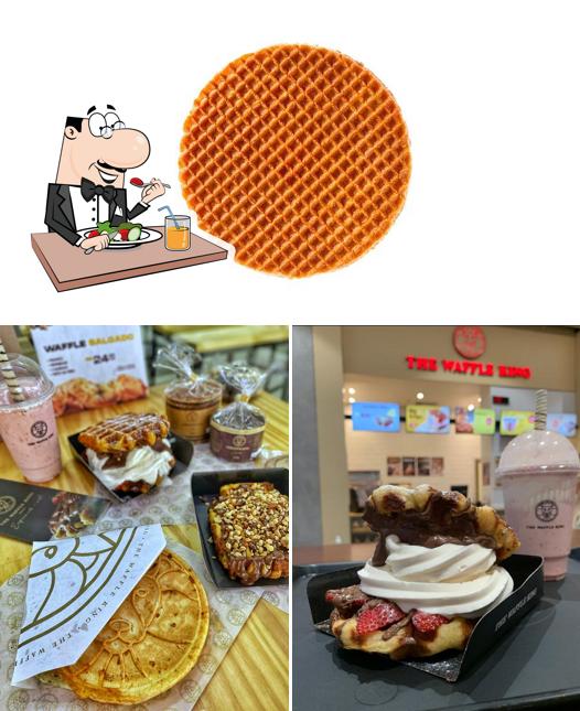 Comida em The Waffle King