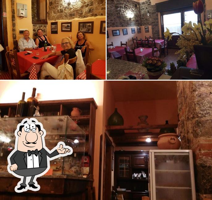 Gli interni di Trattoria Il Borgo di Balbi Giuseppe