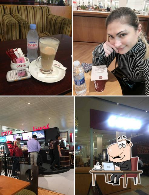 Costa Coffee cafe, Dubai, Dubai International Airport Restaurant menu and reviews