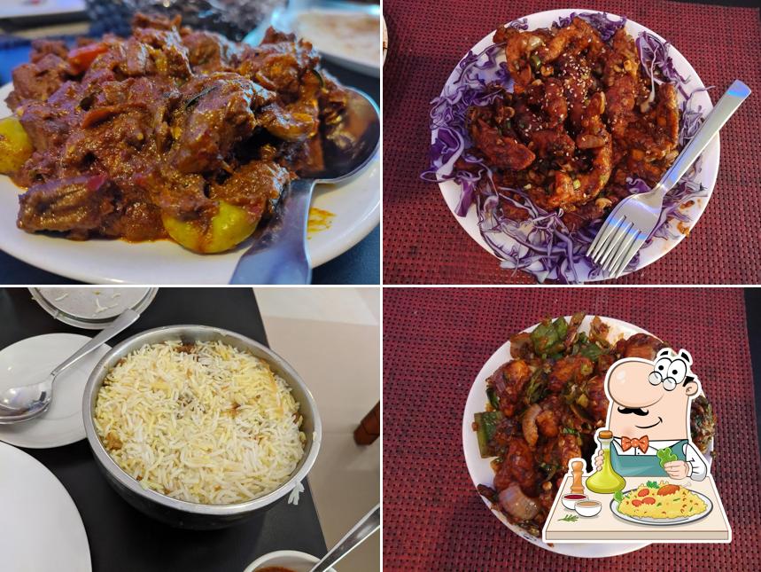 Food at Halais Dum Biryani