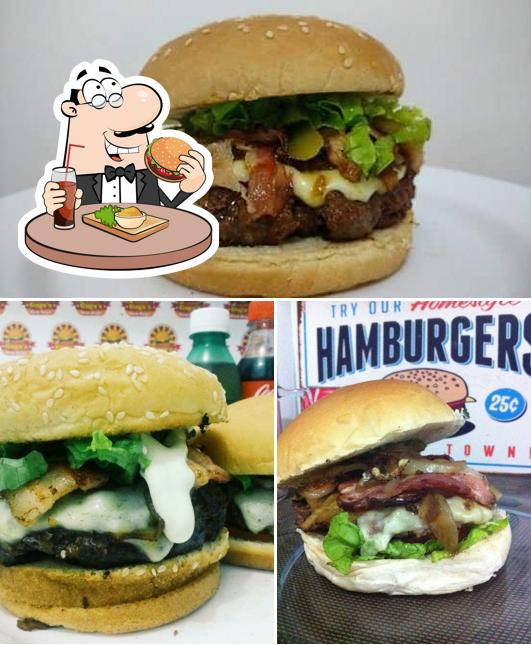 Consiga um hambúrguer no Gugas Steak Burger