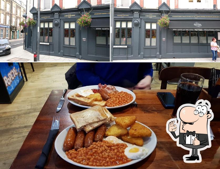 The Potters in Newport Restaurant menu and reviews