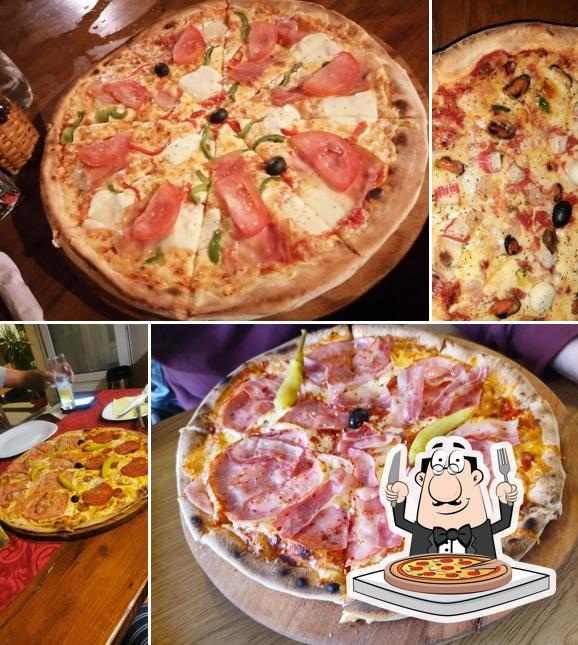 A Pizzeria TATA MATA, puoi ordinare una bella pizza