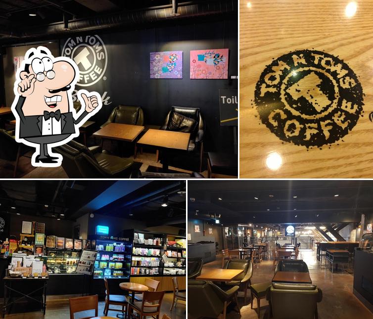 Tom N Toms Coffee cafe, Seoul, 835 Myeongdong 2(i)ga Restaurant