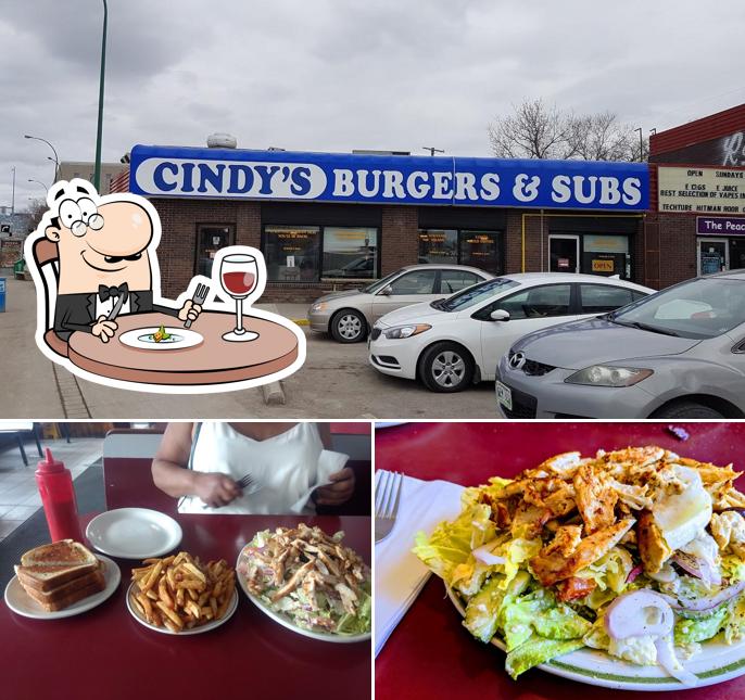 Meals at Cindy's Burgers & Subs