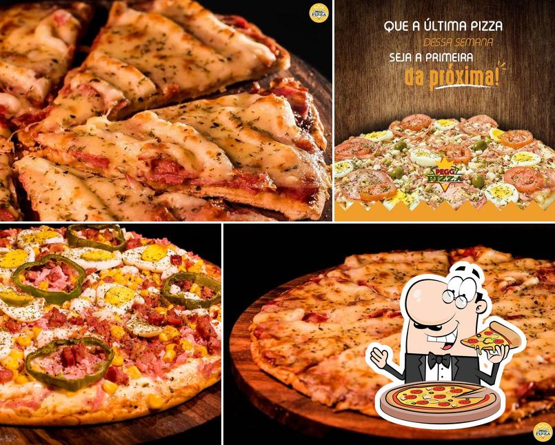 Consiga pizza no Pegg Espetinhos Bebidas e Assados