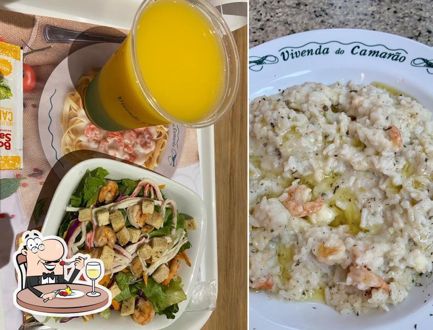 Comida em Vivenda do Camarão