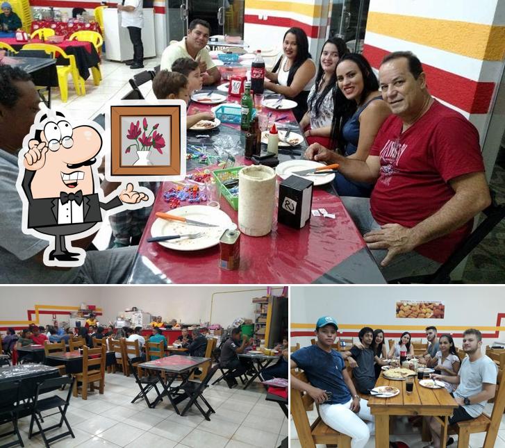 Veja imagens do interior do Brazollas Pizzaria