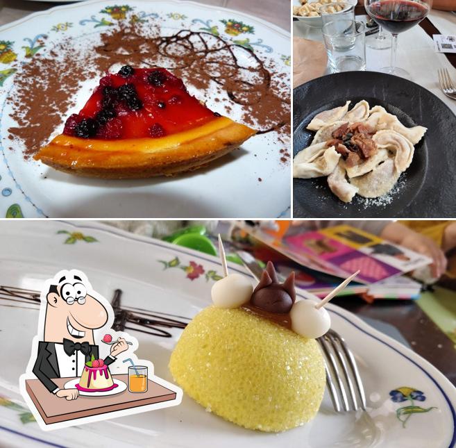 Al Donizetti serve un'ampia selezione di dessert