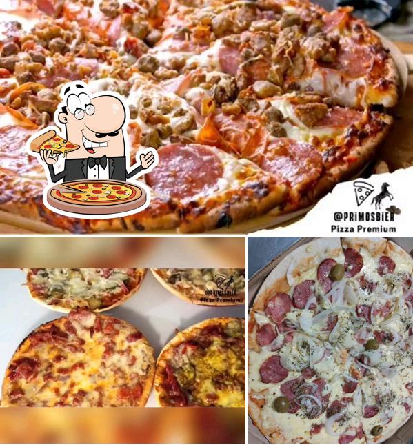 Consiga pizza no PRIMO' S BIER PIZZARIA JACAREÍ