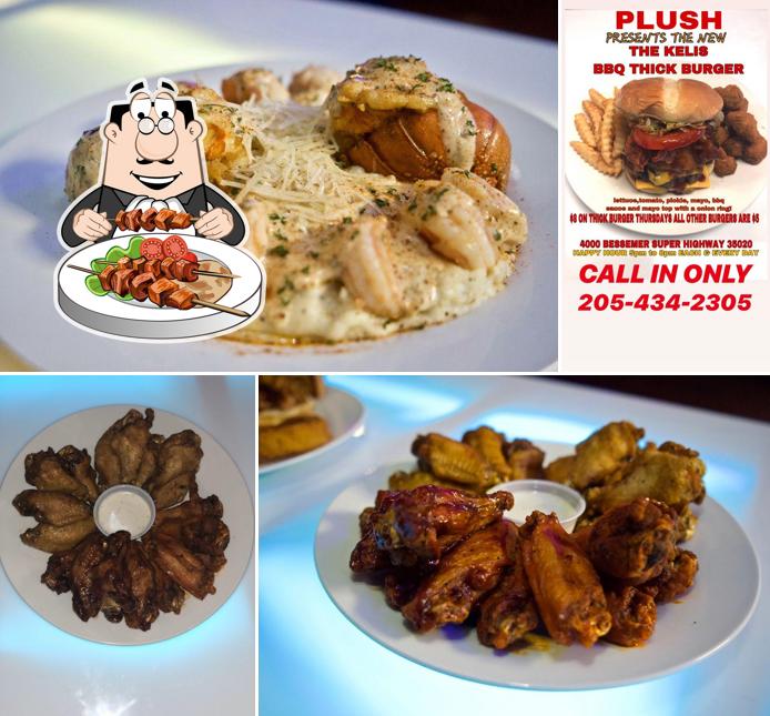 Plush Bar and Grill in Bessemer Restaurant menu and reviews