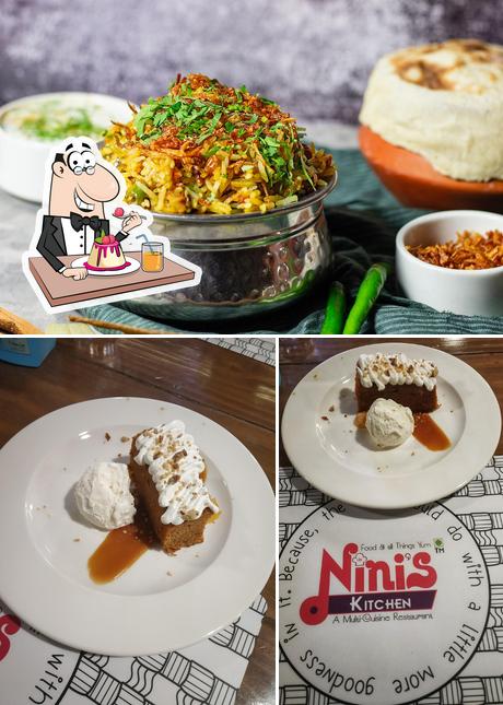 Nini's Kitchen - Science City serves a range of desserts