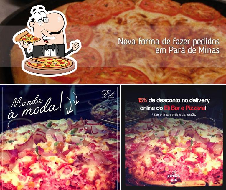 Consiga pizza no ParaCity