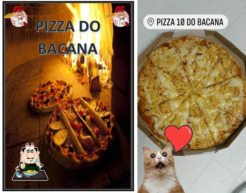 Comida em Pizza 10 do Bacana