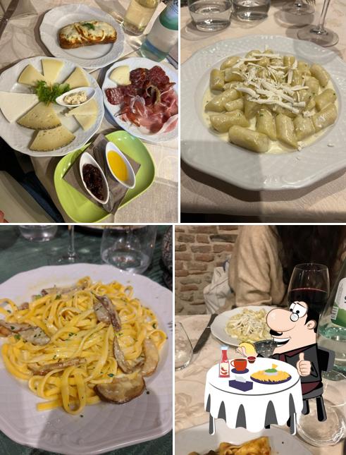 Piatto di formaggi al Ristorante Il Pozzo