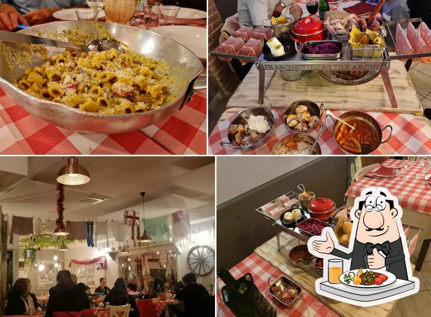 Cibo al Fraschetteria Ai Tre Archi