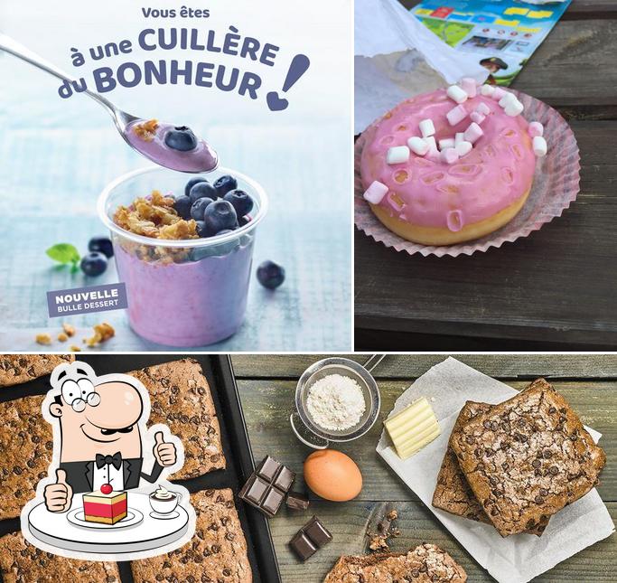 la mie CÂLINE - Atelier "Pains & Restauration" propose une éventail de plats sucrés