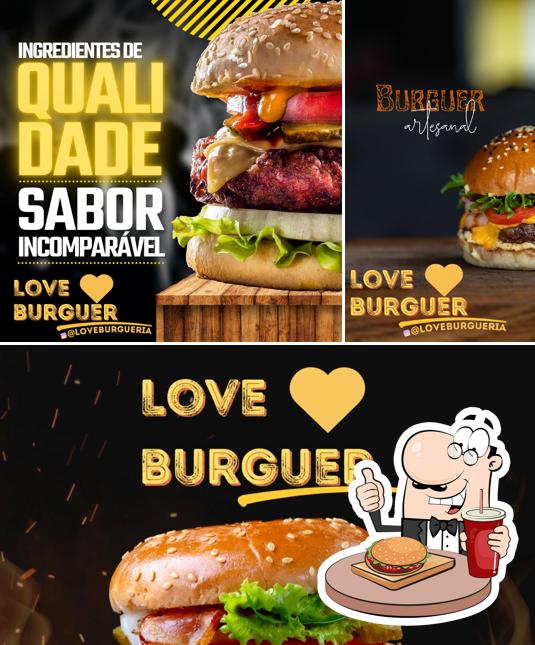 Hambúrguer em Love Burguer